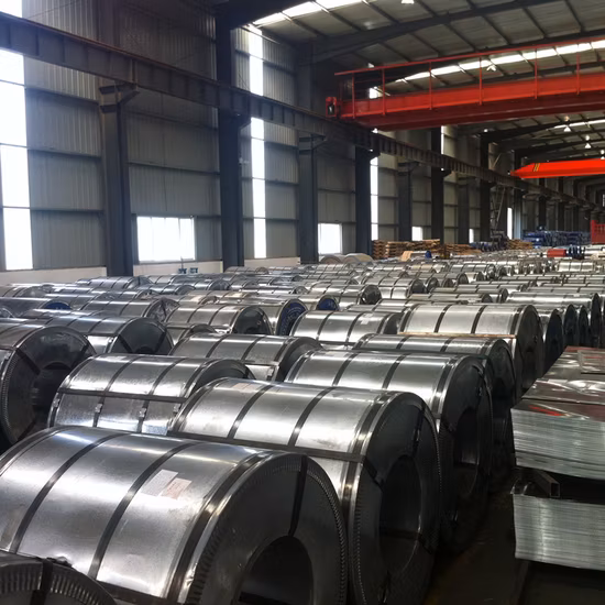 일반 스팽글 Dx51d 아연 코팅 Z275 Gi 아연 도금 강판